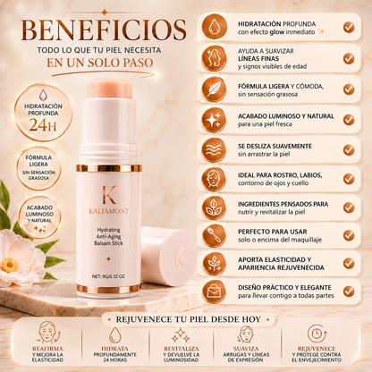 Bálsamo Antiarrugas - 5 en 1 • Rejuvenece • Hidrata • Ilumina • Nutre • Suaviza