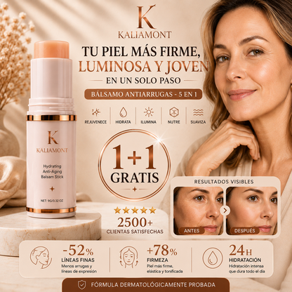 Bálsamo Antiarrugas - 5 en 1 • Rejuvenece • Hidrata • Ilumina • Nutre • Suaviza